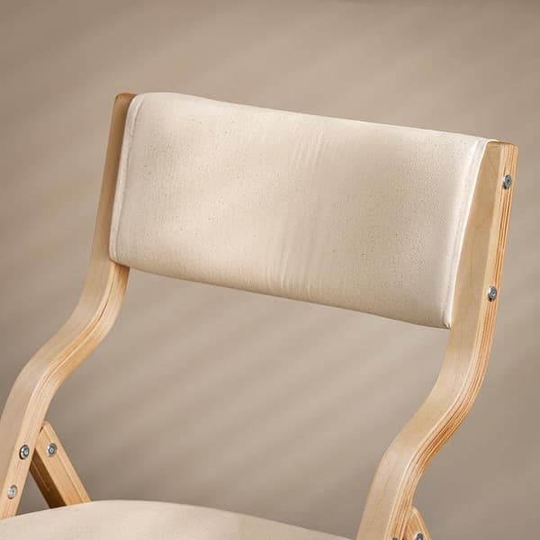 Foldbar stol, FST40-W, Sædehøjde 44 cm, Rød