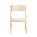 Miniatyrbillede 1 af 5: Foldbar stol, FST40-W, Sædehøjde 44 cm, Rød