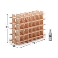 Miniatyrbillede 2 af 4: Flaskereol Astigarraga Brun Fyrretræ (75 x 22 x 54 cm)