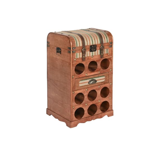 Flaskereol Home ESPRIT Brun Poppel 40 x 35,5 x 71 cm