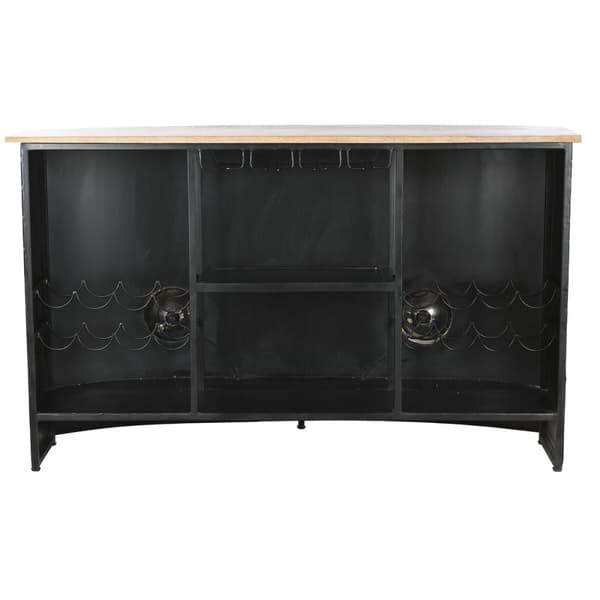 Barskåp Home ESPRIT Vit Brun Turkos 157 x 52 x 90 cm