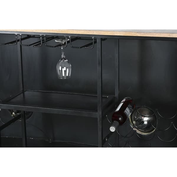 Barskåp Home ESPRIT Vit Brun Turkos 157 x 52 x 90 cm
