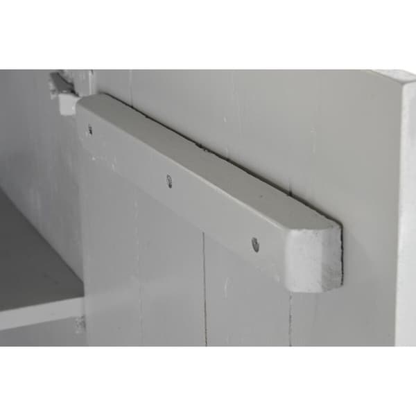Skab DKD Home Decor Hvid Gylden Jern Mangotræ 85 x 45 x 110 cm BAR