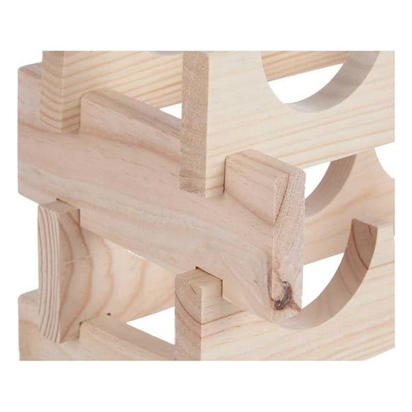 Flaskereol Kipit GL6G Natur 36,5 x 21 x 25 cm 6 flasker