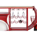Miniatyrbilde 4 av 7: Flaskestativ Home ESPRIT Rød Metall 165 x 60 x 100 cm