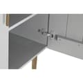 Pikkukuva 5 / 8: Kaappi DKD Home Decor Valkoinen Kullattu Rauta Mangopuu 85 x 45 x 110 cm BAR