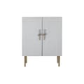 Pikkukuva 7 / 8: Kaappi DKD Home Decor Valkoinen Kullattu Rauta Mangopuu 85 x 45 x 110 cm BAR