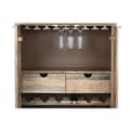 Pikkukuva 4 / 8: Pulloteline Home ESPRIT Valkoinen Mangopuu 84 x 41 x 108 cm