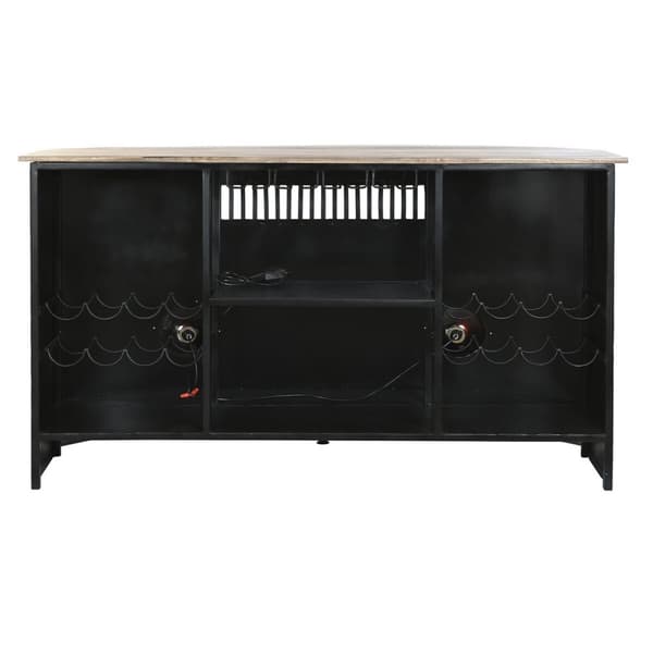 Baarikalusteet DKD Home Decor Valkoinen Ruskea Musta 157 x 52 x 90 cm BAR