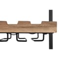 Miniatyrbilde 4 av 7: Flaskestativ Home ESPRIT Svart Naturell 35 x 25 x 75 cm