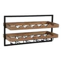 Pikkukuva 1 / 6: Pulloteline Home ESPRIT Musta Luonnollinen 65 x 25 x 35 cm