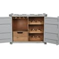 Pikkukuva 4 / 10: Pulloteline Home ESPRIT Harmaa Taivaansininen 77 x 41 x 64 cm