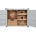 Miniatyrbilde 5 av 10: Flaskestativ Home ESPRIT Grå Himmelblå 77 x 41 x 64 cm