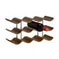 Miniatyrbillede 2 af 3: Flaskereol Andrea House Valnød 42 x 16 x 23 cm