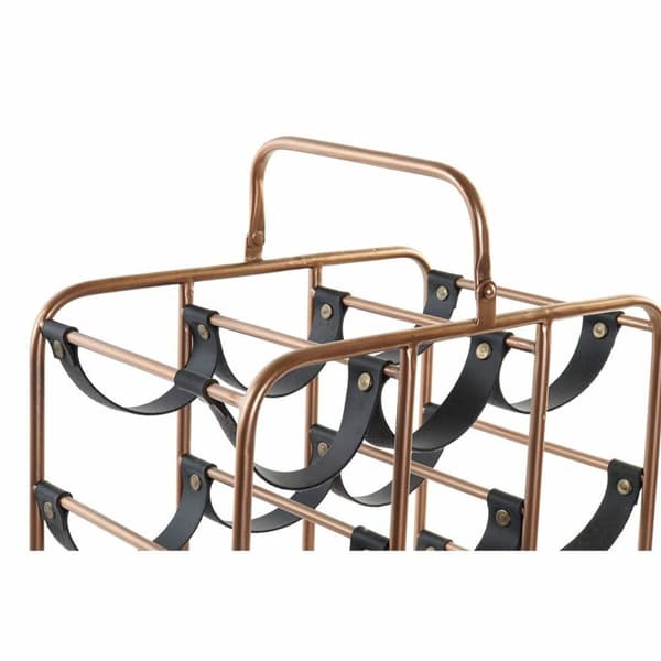 Flaskereol DKD Home Decor 37 x 23,5 x 54 cm Metal Kobber Polyuretan