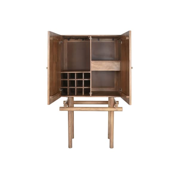 Flaskereol Home ESPRIT Natur 90 x 45 x 156 cm