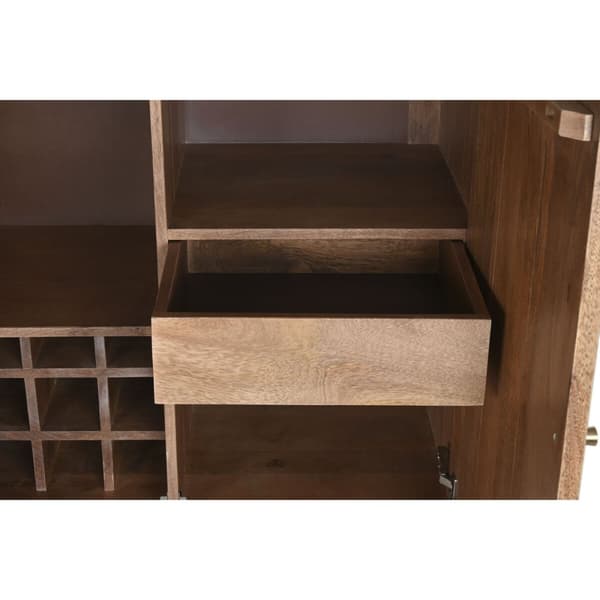 Flaskereol Home ESPRIT Natur 90 x 45 x 156 cm