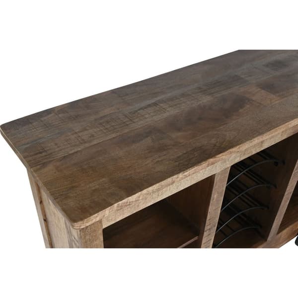 Barmøbler Home ESPRIT Svart Naturell 145 x 53 x 100 cm