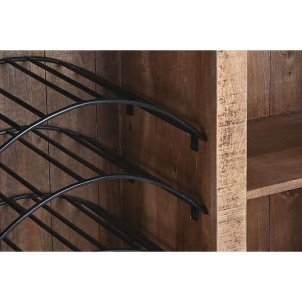 Barmøbler Home ESPRIT Svart Naturell 145 x 53 x 100 cm
