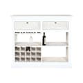 Miniatyrbillede 7 af 8: Flaskereol Home ESPRIT Hvid 120 x 40 x 98 cm