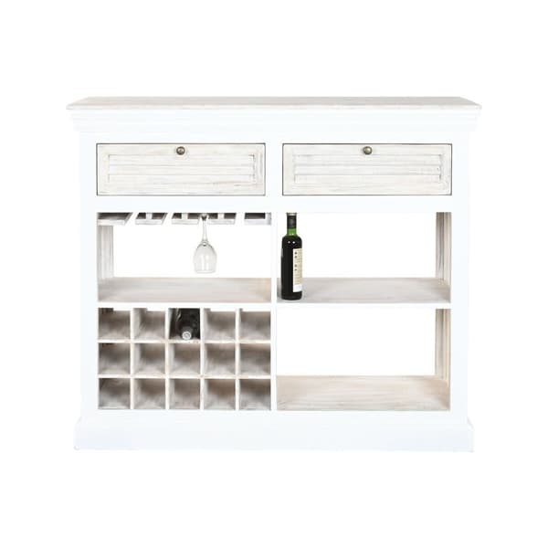 Pulloteline Home ESPRIT Valkoinen 120 x 40 x 98 cm