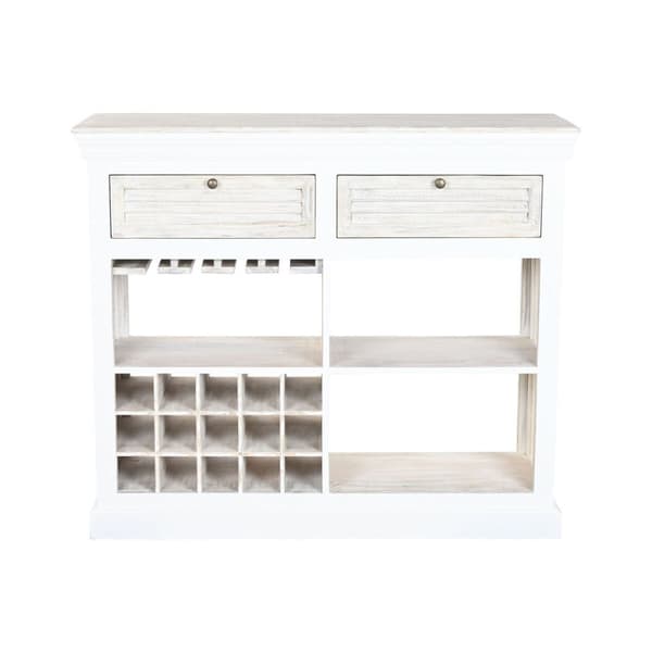 Pulloteline Home ESPRIT Valkoinen 120 x 40 x 98 cm