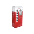 Miniatyrbillede 1 af 5: Flaskereol DKD Home Decor 70 x 44 x 151 cm Rød Hvid Jern