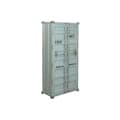Miniatyrbillede 1 af 10: Flaskereol Home ESPRIT Turkisblå Metal Træ MDF 76,5 x 39,5 x 157,5 cm