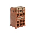 Miniatyrbillede 1 af 5: Flaskereol Home ESPRIT Brun Poppel 40 x 35,5 x 71 cm