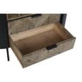 Miniatyrbillede 3 af 7: Flaskereol Home ESPRIT Sort Natur Metal Gran 90 x 36 x 150 cm