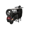 Miniatyrbillede 11 af 11: Flaskereol Home ESPRIT Brun Sort Jern Mangotræ 195 x 70 x 106 cm