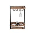 Miniatyrbillede 6 af 7: Flaskereol Home ESPRIT Sort Natur 35 x 25 x 75 cm