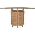 Miniatyrbillede 4 af 10: Underskab til vask Home ESPRIT Brun 157 x 66 x 104 cm