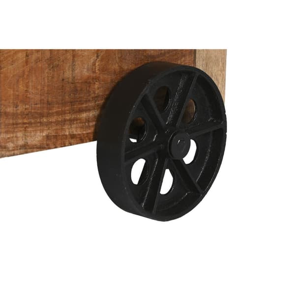 Bar-møbler Home ESPRIT Sort Natur 145 x 53 x 100 cm