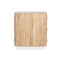 Miniatyrbillede 9 af 9: Flaskereol Home ESPRIT Hvid Natur 85 x 50 x 100 cm