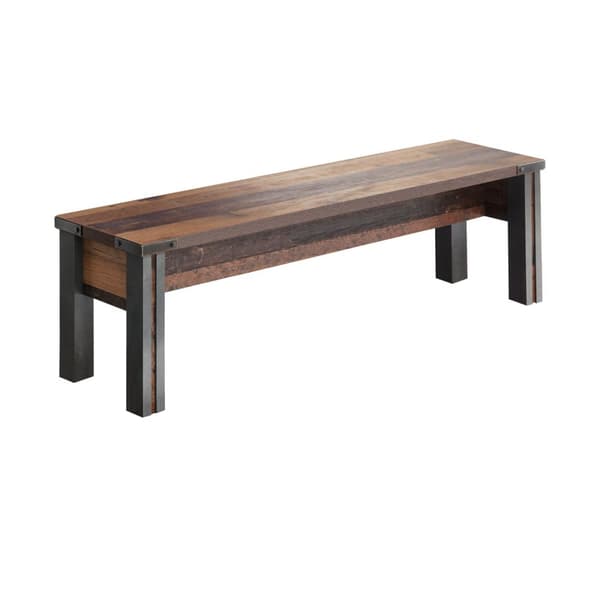 PrimePier benk old wood dekor, eiketre dekor.