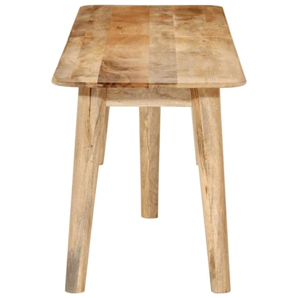 vidaXL bænk 160x40x45 cm massivt mangotræ