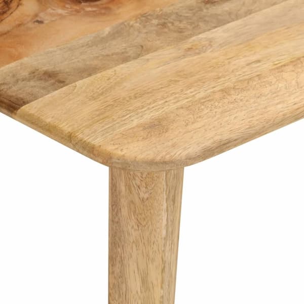 vidaXL bænk 160x40x45 cm massivt mangotræ