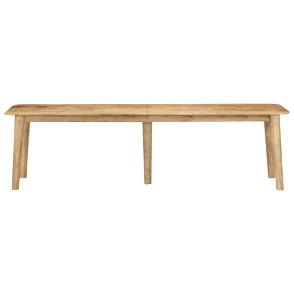 vidaXL bænk 160x40x45 cm massivt mangotræ