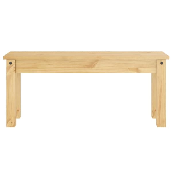 vidaXL Ruokapenkki Panama 105x30x45 cm täysi mänty