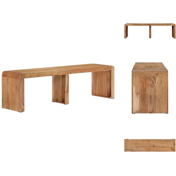 Keittiö- & ruokapöydän penkit - Living Penkki 160x38x45 cm täysi akasiapuu