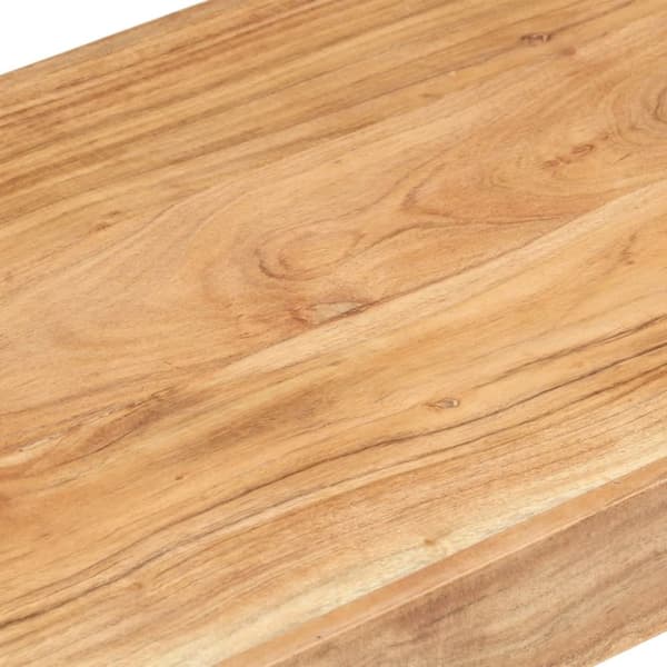 Bänk 110x38x46 cm massivt akaciaträ - Bänk - Bänkar - Home & Living