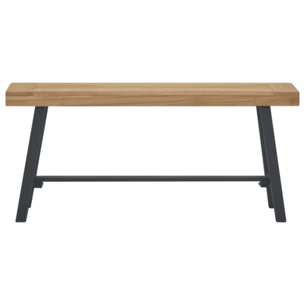 Bänk 110 cm massiv teak