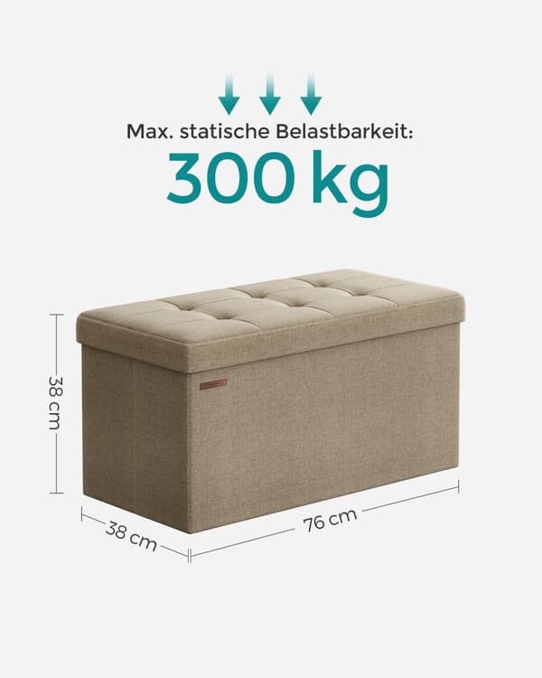 Sohva - musta - säilytystilassa