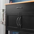 Miniatyrbillede 5 af 9: SoBuy Køkkenskab med hjul, Køkkenøer, Slagterbænk, Køkkenvogn, Køkkenø, Køkken Mobilt, FKW45-SCH