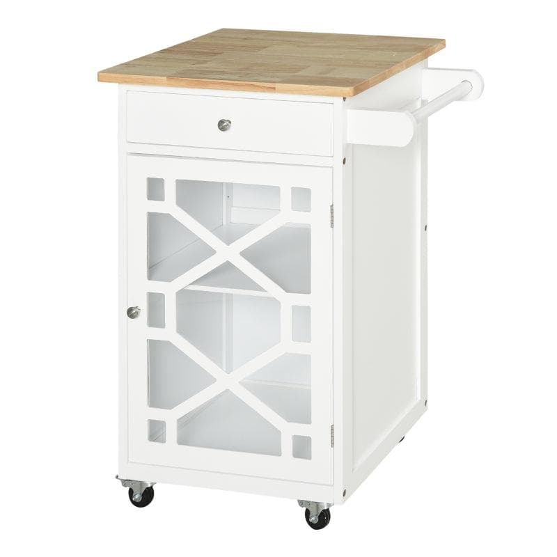 Rootz Kitchen Trolley Storage Large Worktop Drawers