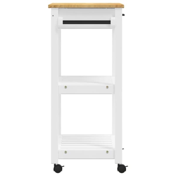 vidaXL køkkenvogn MONZA 60x40x90 cm massivt fyrretræ