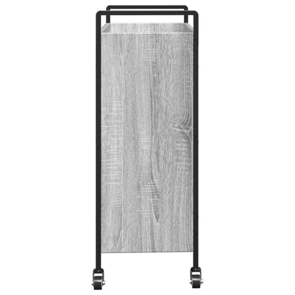 vidaXL Kjøkkentralle grå sonoma 70x30x82 cm konstruert tre