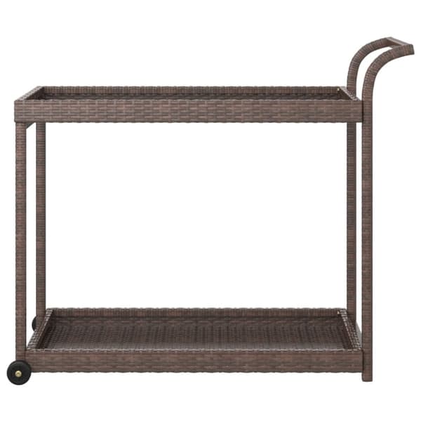 Barvogn 100x45x83 cm polyrattan brun - Barvogn - Barvogne - Home & Living