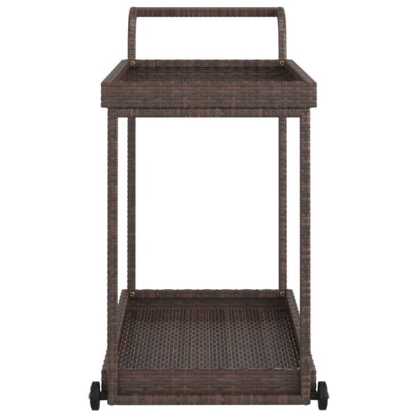 Barvogn 100x45x83 cm polyrattan brun - Barvogn - Barvogne - Home & Living